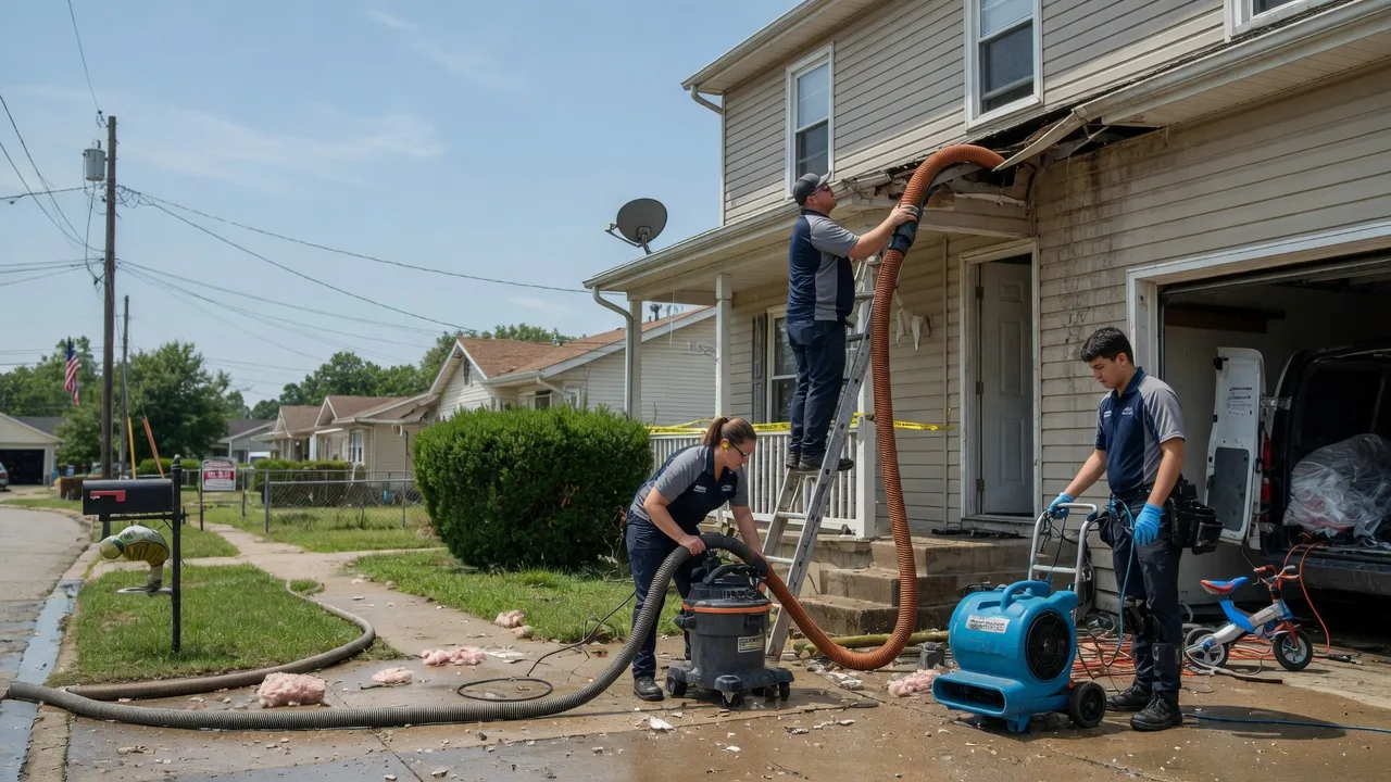 Water Damage Restoration in Oakley, KS near me